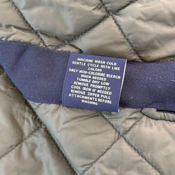 Daniel Cremieux Quilted Navy Blue Zip Up Vest - Men’s US XL - Picture 9 of 10